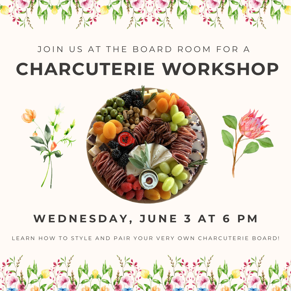 Summer Charcuterie Workshop Ticket - June 3