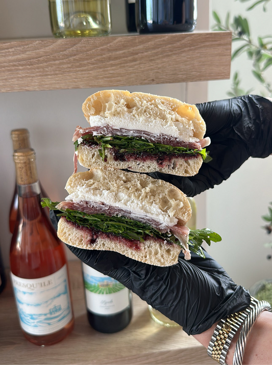 Cherry & Chevre Sandwich Platter